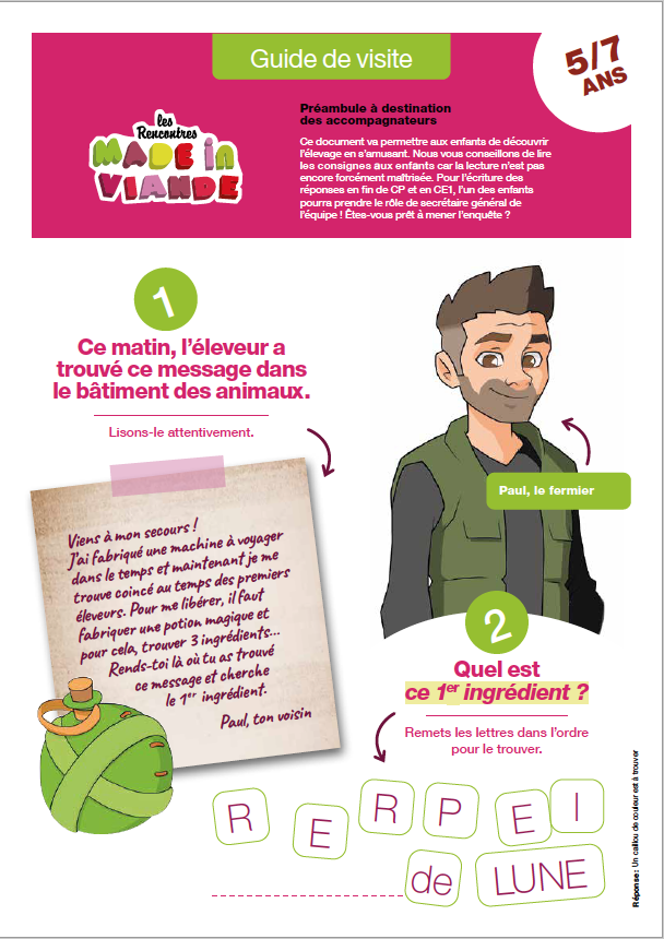 GUIDE DE LECTURE POUR LES ENFANTS DE 7 À 17 ANS